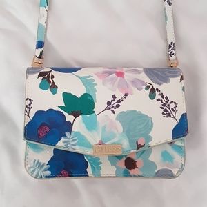 Guess floral cross body bag